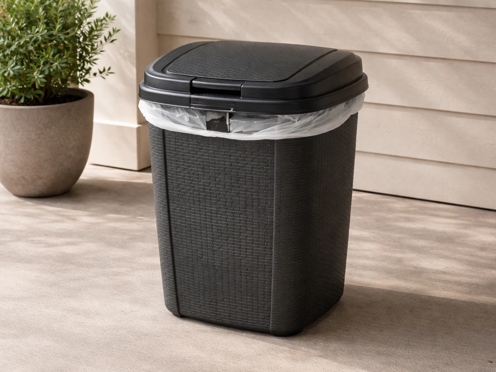 Patio Outdoor Trash Can Buying Guide: Size, Setup, and Odor Control
