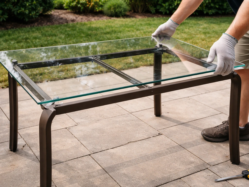replacement patio glass top