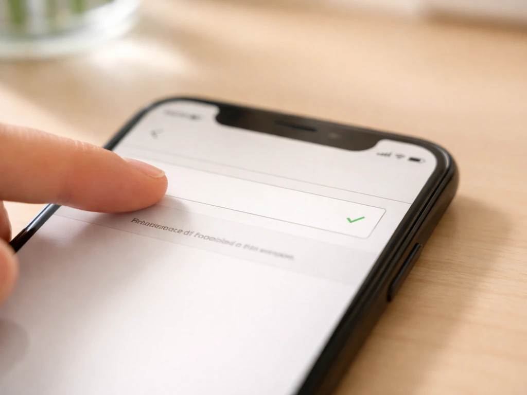 Close-up of a phone checkout screen where a discount code is being entered and validated.