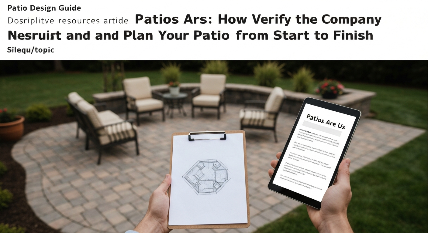 Patios Are Us: Verify Local Hours, Plans & Patio Guide