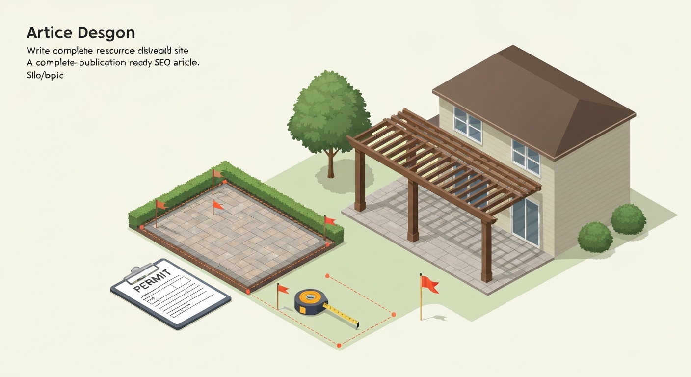 Patio Legal Guide: Permits, Codes, HOA Rules & Checklist