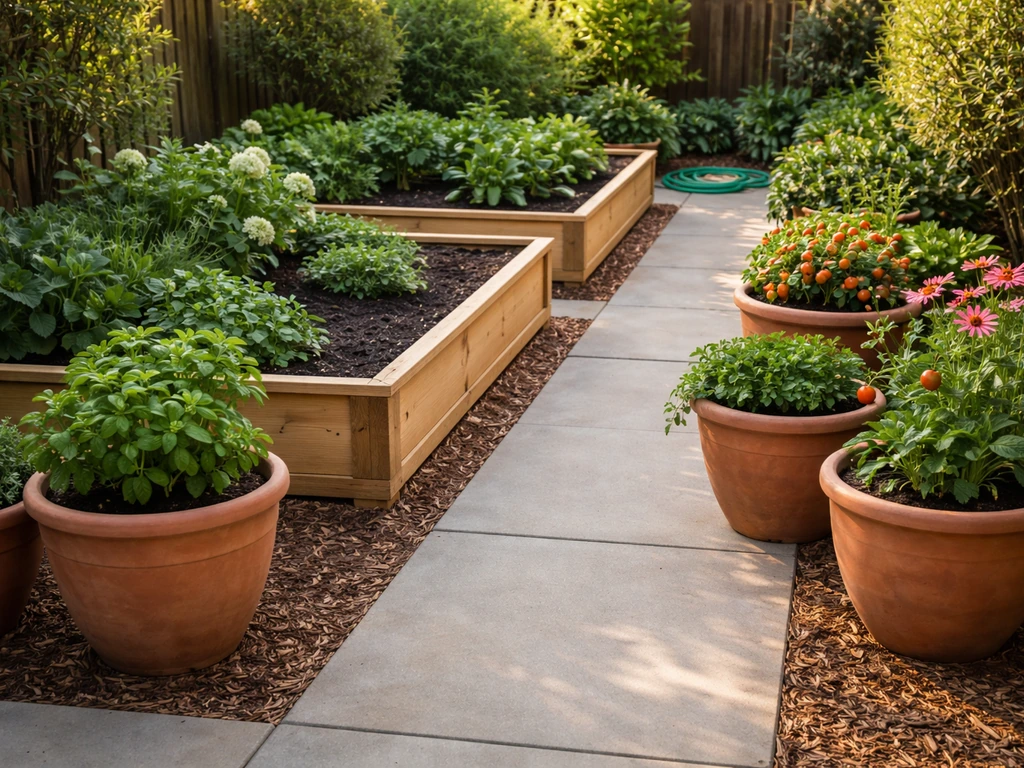 how to garden on a patio